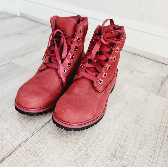 Timberland Woman Satin Collar Waterproof Boots size 7 - Picture 7 of 9